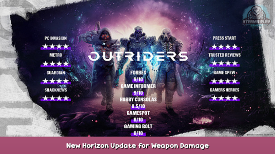 OUTRIDERS New Horizon Update for Weapon Damage 1 - steamsplay.com
