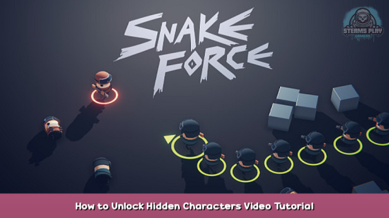 Snake Force How to Unlock Hidden Characters Video Tutorial 1 - steamsplay.com