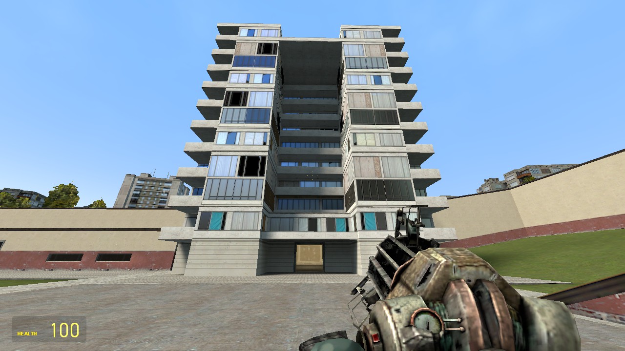 Garry's Mod Secret Cheese Burger Map Location in gm_construct - Pressing the second button - 48360A4