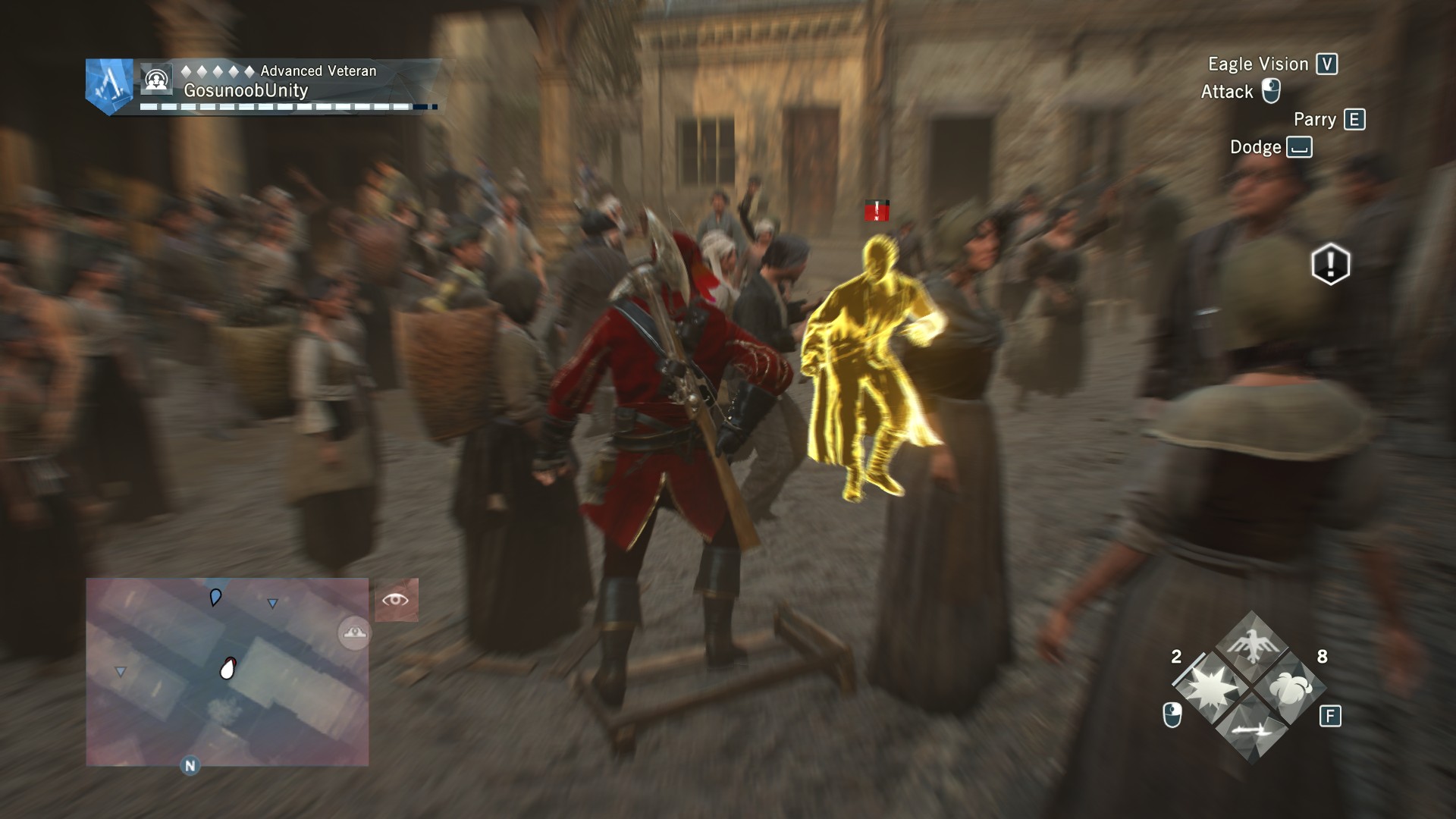 Assassin's Creed Unity Murder Mystery Guide + Location & Solution - Blind Justice ⧫◊◊◊◊ - DA82506