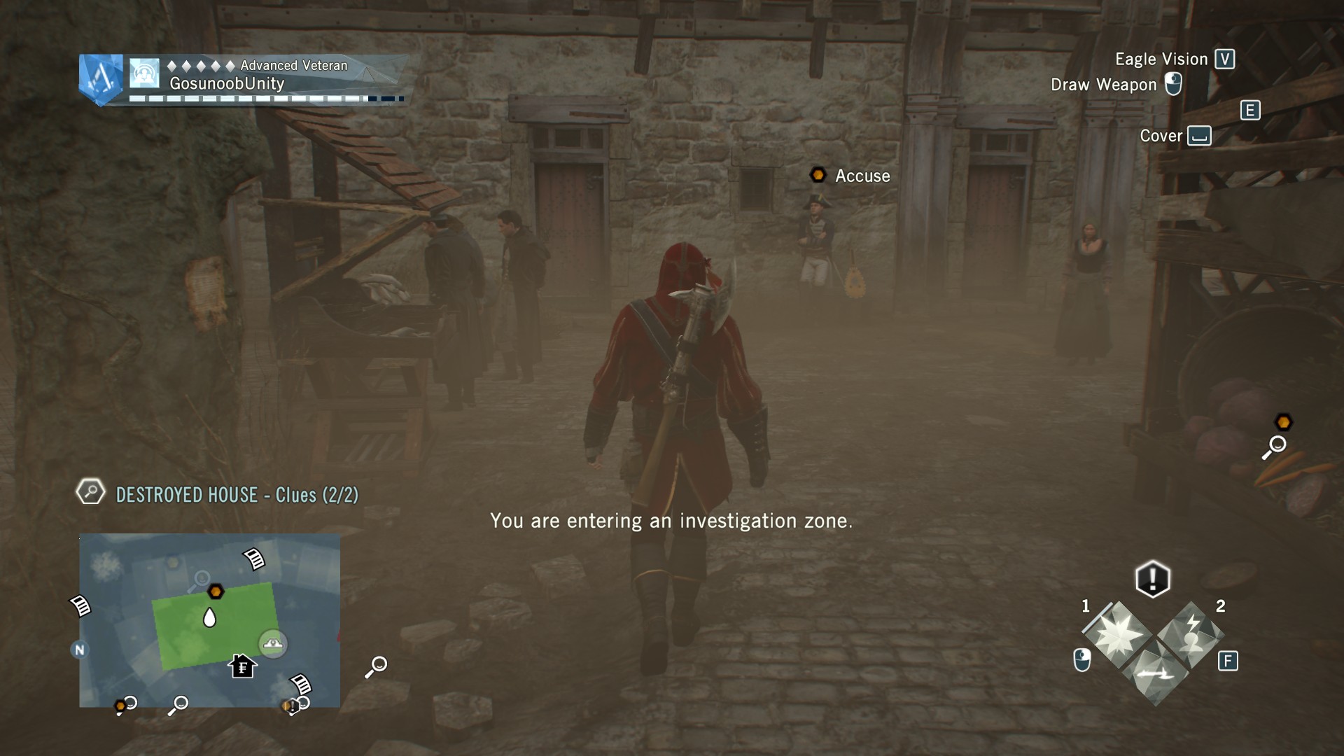 Assassin's Creed Unity Murder Mystery Guide + Location & Solution - Equal Justice ⧫⧫◊◊◊ - 3A37837