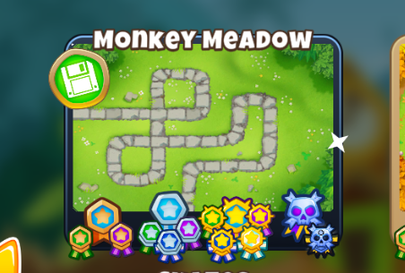 Bloons TD 6 Tips How to Farm While AFK - Select any map you want but i recommend monkey meadow - DAA3308