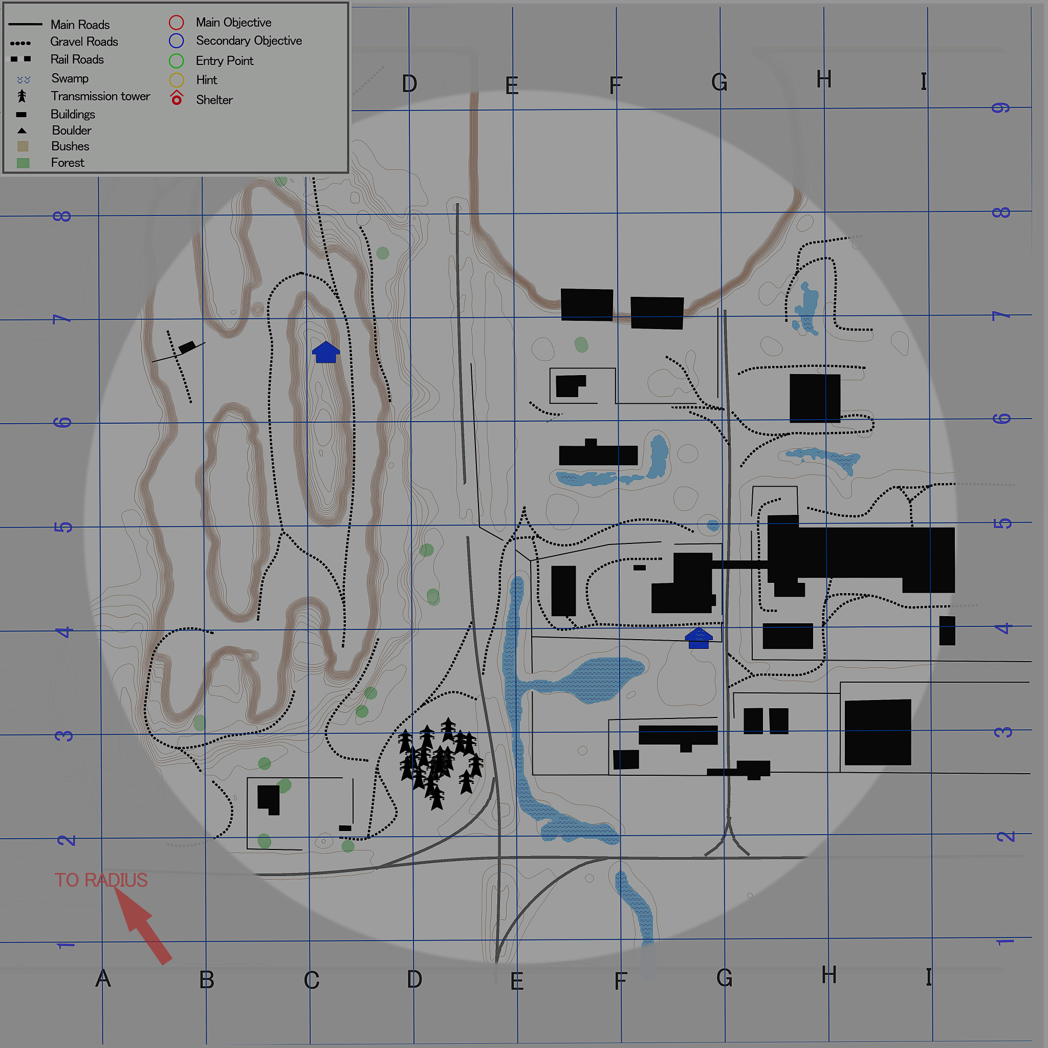 Into the Radius VR Full Map Guide - Pobeda Factory - B424B6E