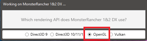 Monster Rancher 1 & 2 DX Reshade Installation Guide - 4) Select 
