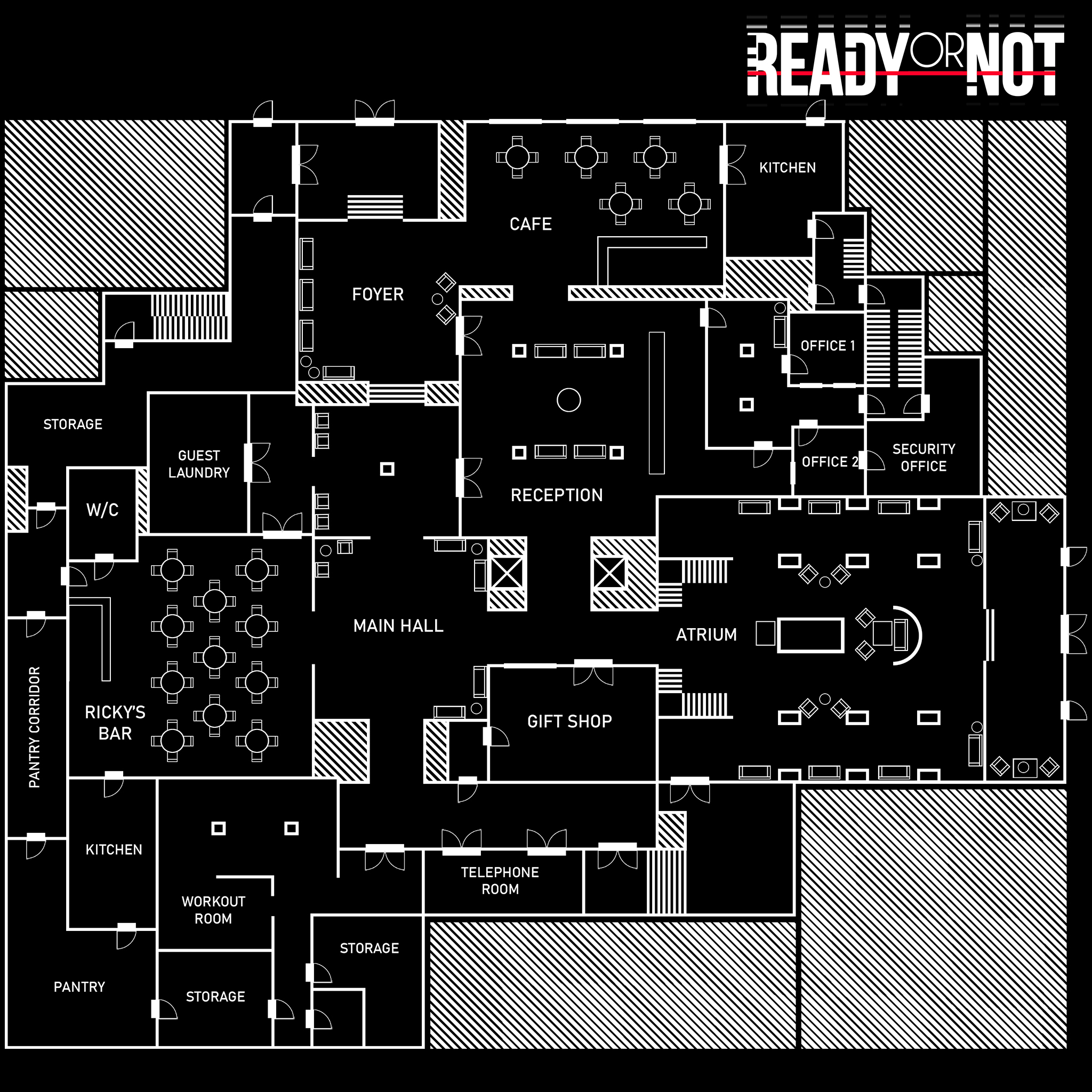 Ready or Not Map Information Guide - Wenderly Hills Hotel - AA2EF5B