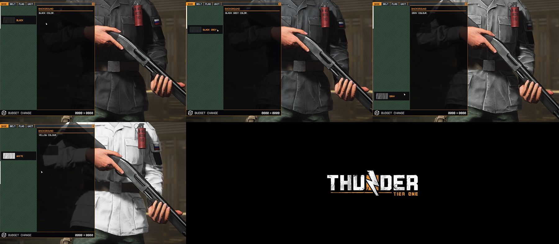 Thunder Tier One Customization and Unlocks guide (with Pictures) - Camos, colors - 6184FB9