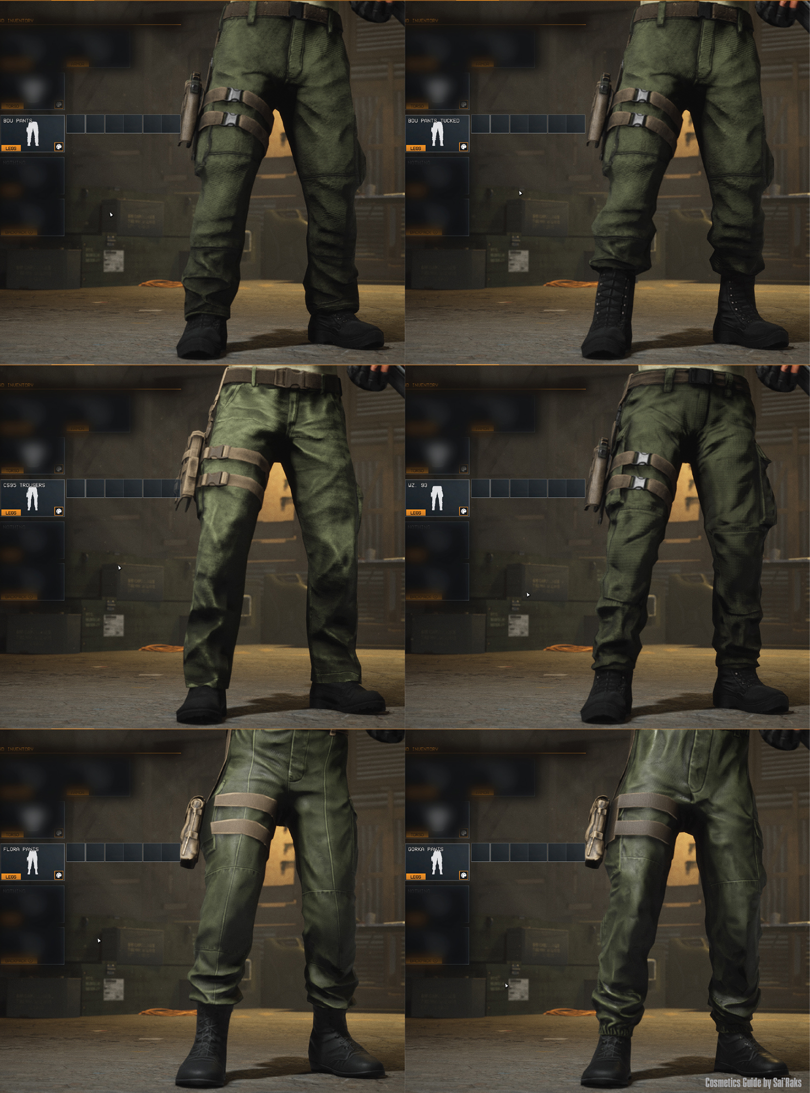 Thunder Tier One Customization and Unlocks guide (with Pictures) - Pants - B14B3B0