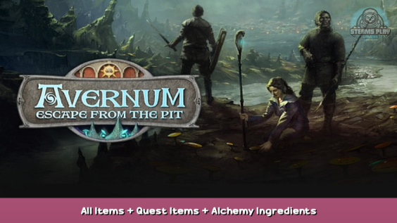Avernum: Escape From the Pit All Items + Quest Items + Alchemy Ingredients 1 - steamsplay.com