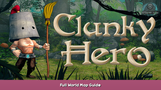 Clunky Hero Full World Map Guide 1 - steamsplay.com