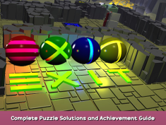 EXIT Complete Puzzle Solutions and Achievement Guide 1 - steamsplay.com