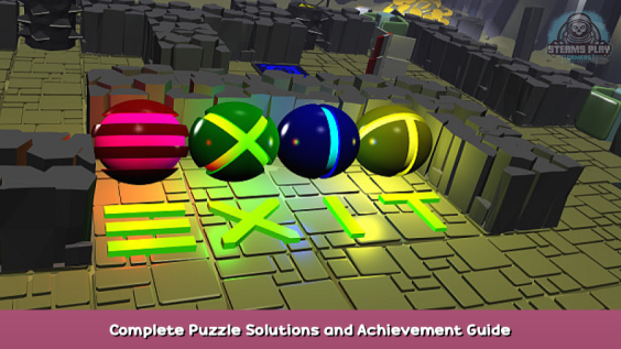 EXIT Complete Puzzle Solutions and Achievement Guide 1 - steamsplay.com