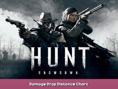 Hunt: Showdown Damage Drop Distance Chart 1 - steamsplay.com