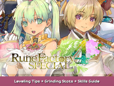 Rune Factory 4 Special Leveling Tips + Grinding Stats + Skills Guide 1 - steamsplay.com