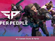 SUPER PEOPLE CBT All Classes Stats & Perks 1 - steamsplay.com