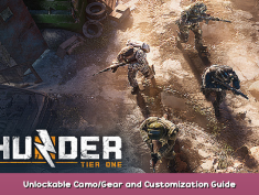 Thunder Tier One Unlockable Camo/Gear and Customization Guide 1 - steamsplay.com