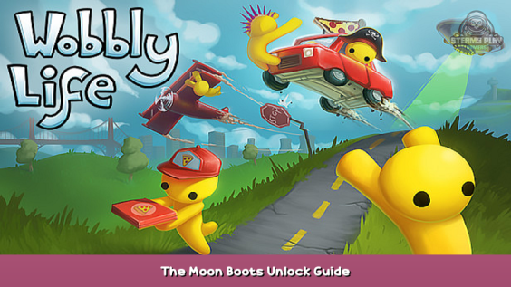 Wobbly Life The Moon Boots Unlock Guide 1 - steamsplay.com