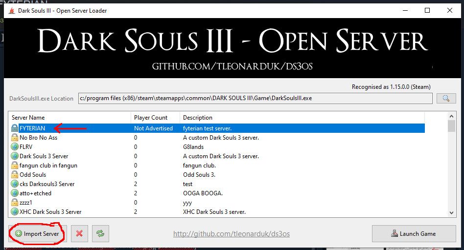 DARK SOULS™ III How To Play Online Private Server - HOW TO CREATE A PRIVATE SERVER - E65C13B