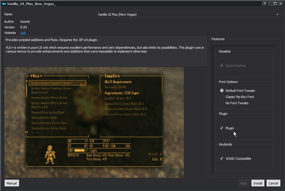 Fallout: New Vegas A Vanilla Plus Modding Tutorial + Installation Guide - Mods - User Interface - 8841B4B