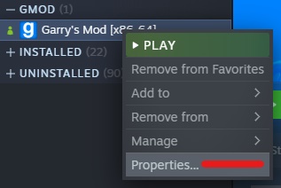 Garry's Mod How to Switch Default Garry's Mod to Version x86-64 - Chromium + 64-Bit Binaries - How to convert to a richer experience - 19A8A95