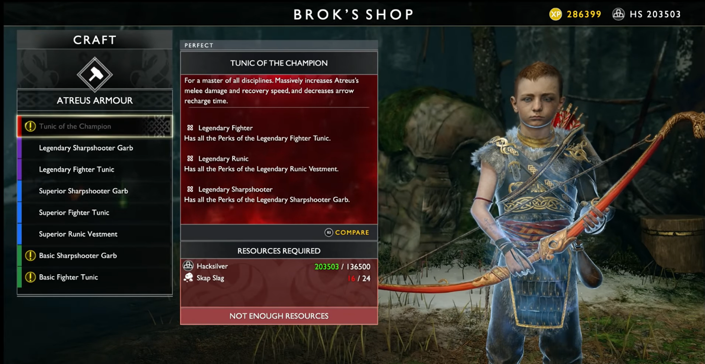 God of War Best Armor in The Game - After NG+ - 20FBEED