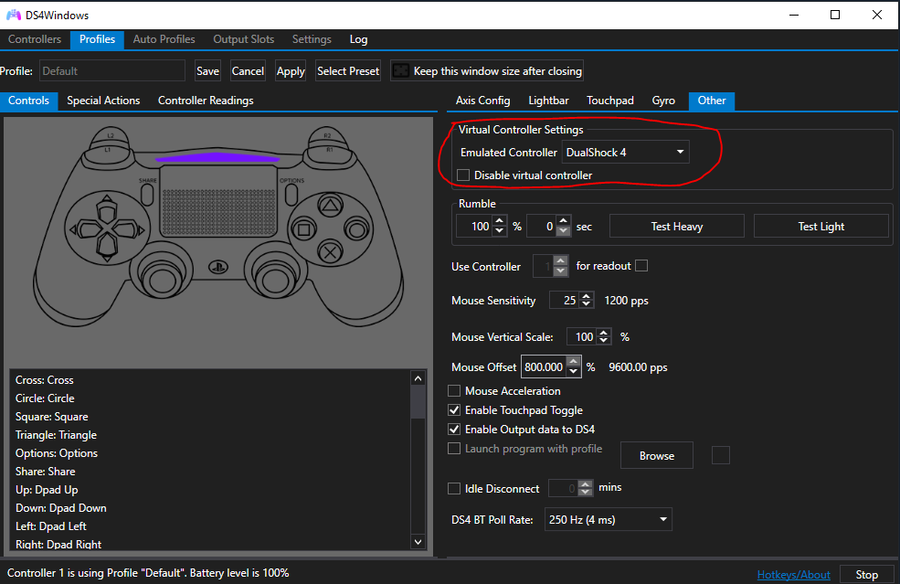 God of War How to fix Xbox button prompts appearing when using a dualsense controller - Using Ds4Windows - DE8E7C3