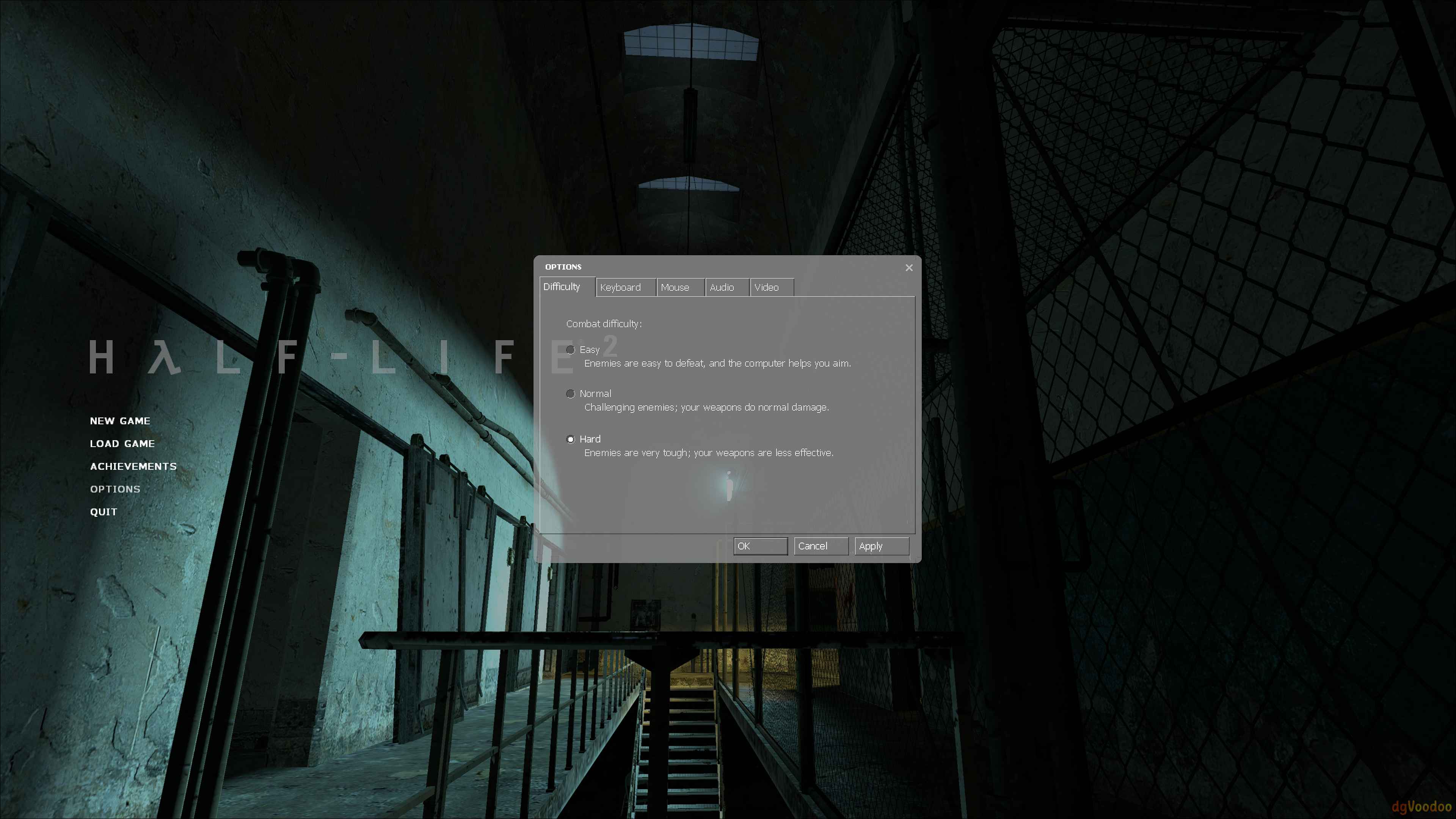 Half-Life 2 4K (3840x2160) Resolution Setup - Setup dgVoodoo2, nomousey and AutoHotKey - F986186