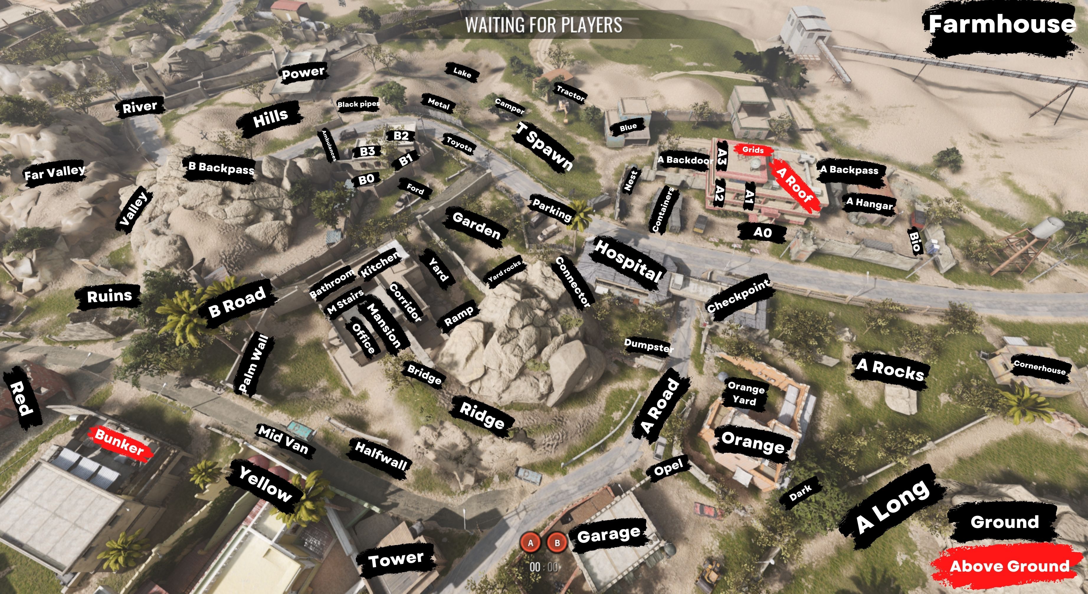Insurgency: Sandstorm All Callouts in All Maps Guide - FARMHOUSE - A19B36C