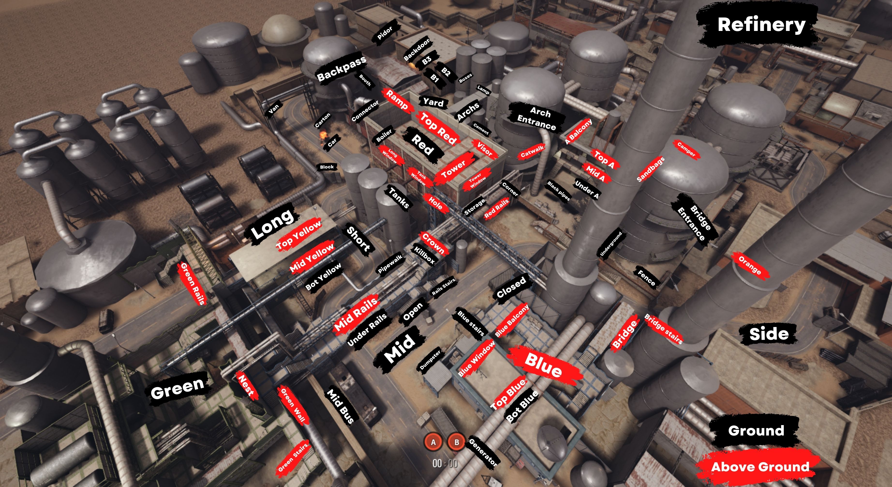 Insurgency: Sandstorm All Callouts in All Maps Guide - REFINERY - 6951746