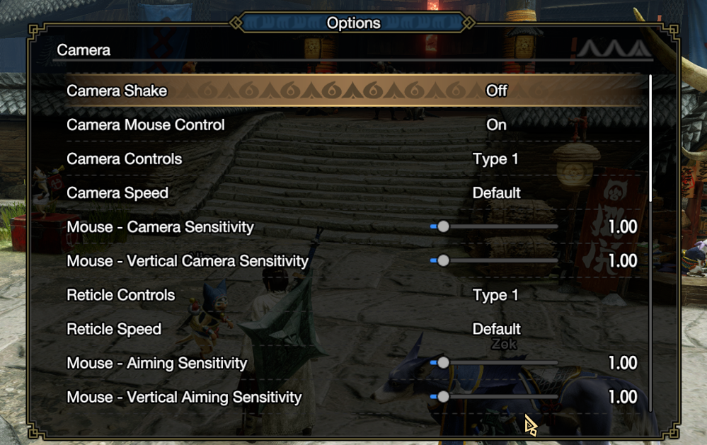 MONSTER HUNTER RISE Camera Setup for New Players Guide - Camera - F95F703