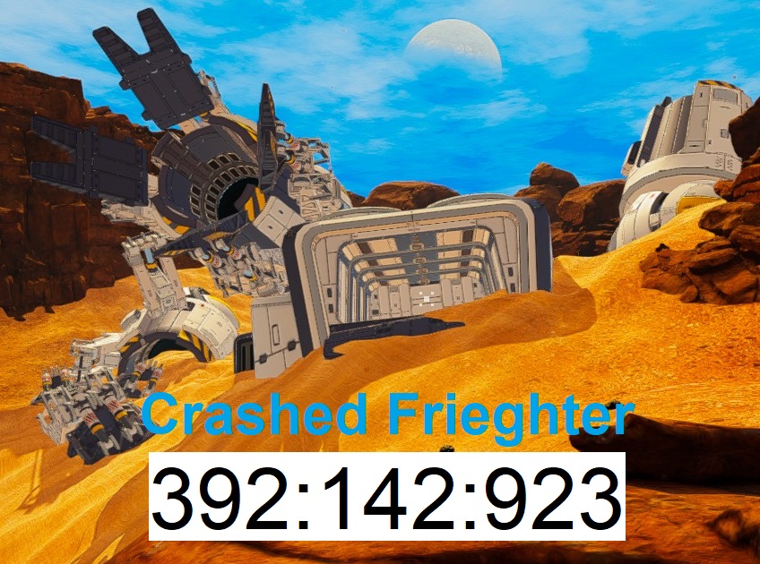 The Planet Crafter: Prologue Crashed Remnants List + Loot Guide - Crashed Freighter - 95F3BBC