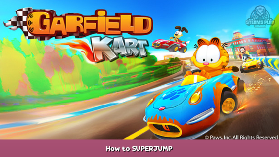 Garfield Kart How to SUPERJUMP 1 - steamsplay.com
