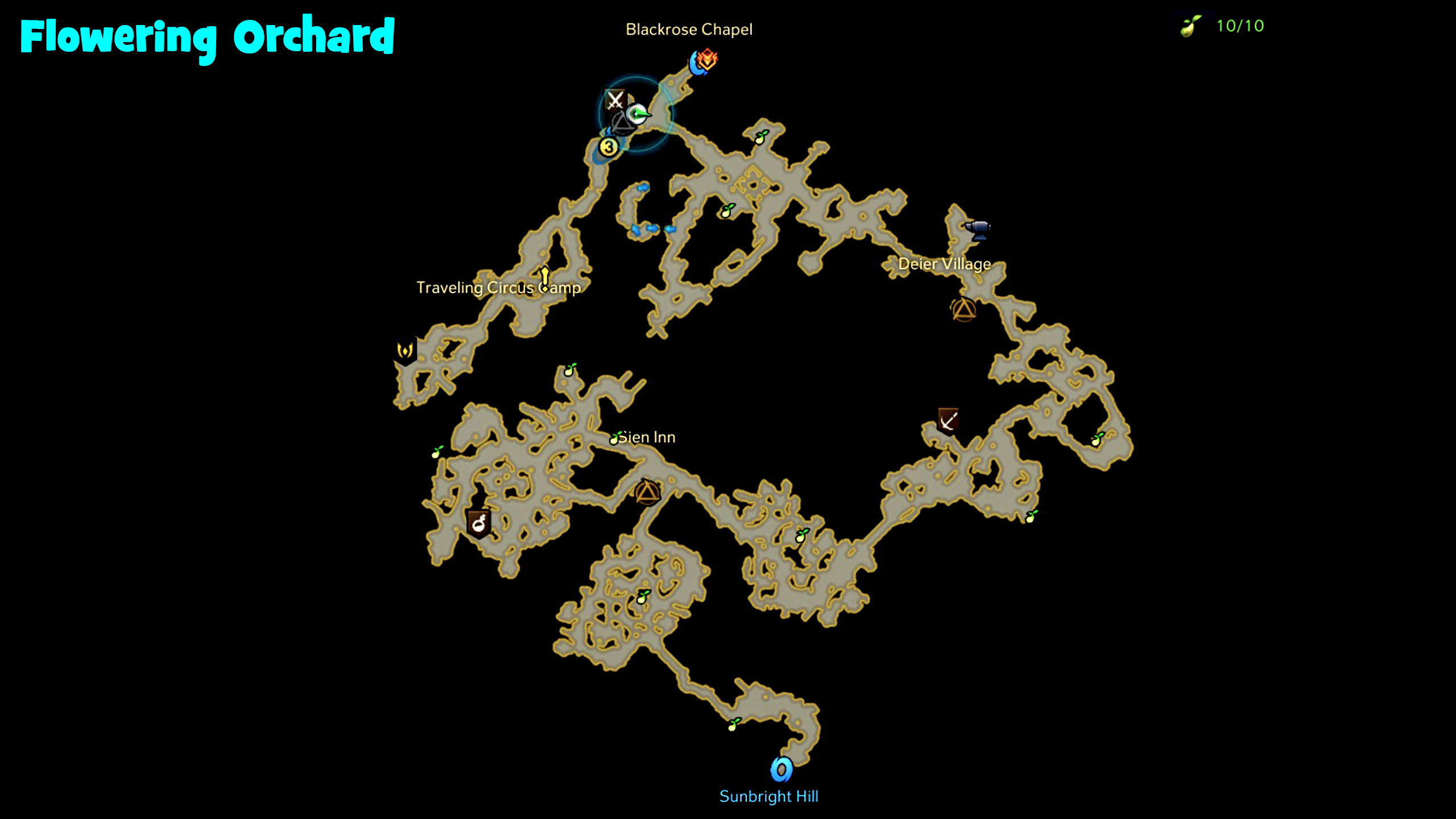 Lost Ark All Maps and Locations - Mokoko Seeds - Flowering Orchard - 9EA5221