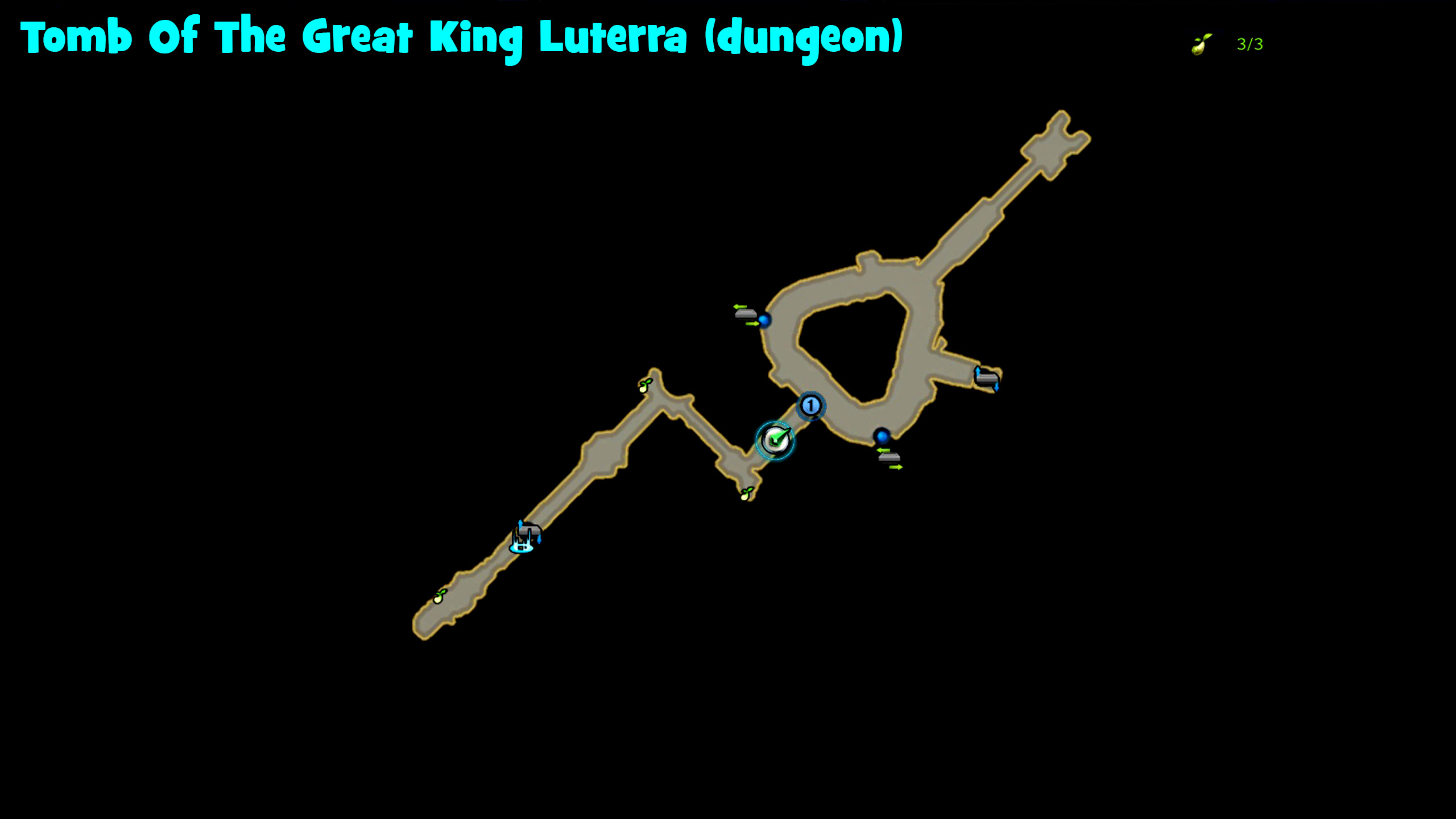 Lost Ark All Maps and Locations - Mokoko Seeds - Tomb Of The Great King Luterra (dungeon) - 635ED90