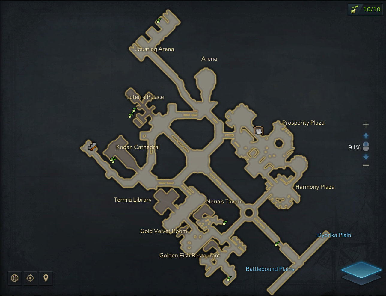 Lost Ark Luterra Castle Map Location - Mokoko Seeds - Mokoko Seed Map - Luterra Castle - D51DA1A