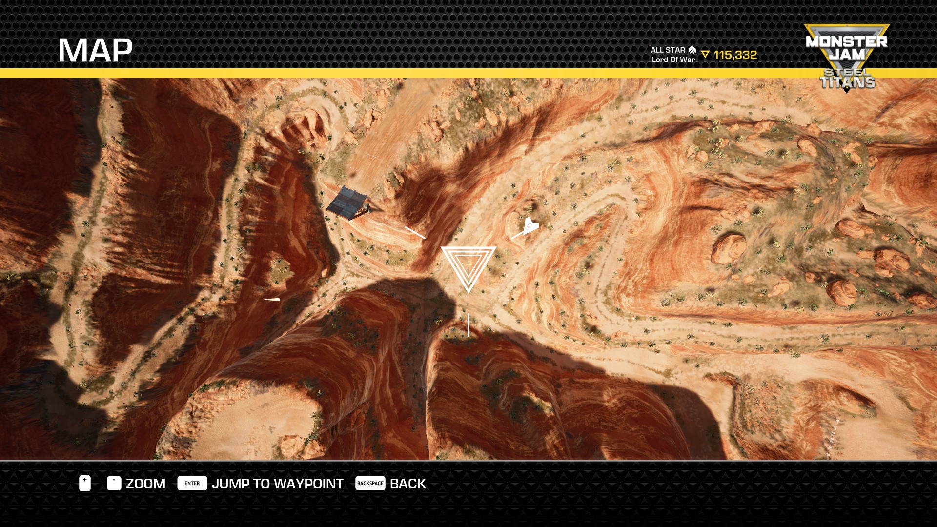 Monster Jam Steel Titans All 50 Collectibles Map Location - Location - 78D0346