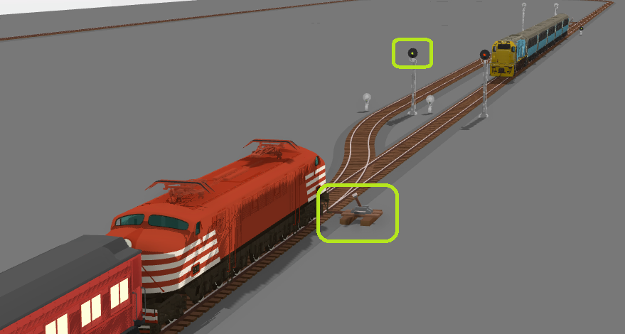 Rolling Line Auto-Drive AI System Official Guide - Creating a passing siding - 68D0164