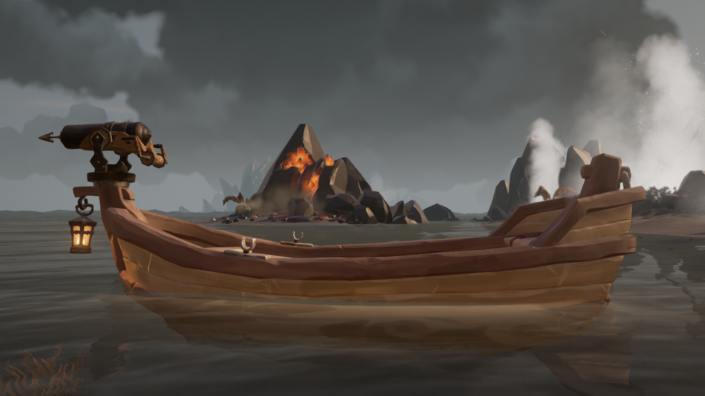 Sea of Thieves Rowboat Gameplay Tips + Pros and Cons - TO ARMS: Types of rowboats - 8717EC4