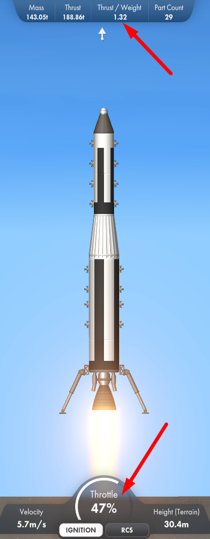 Spaceflight Simulator How to Get in Orbit Tips - What does your Rocket Need to sucessfully reach stable orbit? - EA7D690