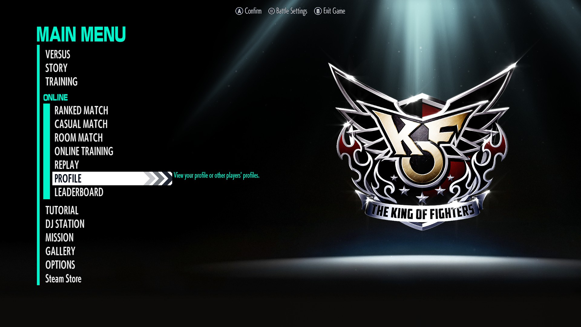 THE KING OF FIGHTERS XV All Achievements Guide Walkthrough - Profile - 6D69FB6