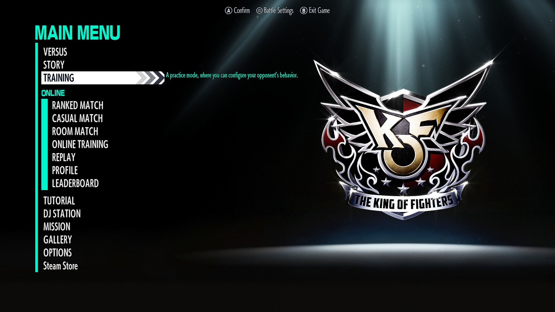 THE KING OF FIGHTERS XV All Achievements Guide Walkthrough - Training - 6EC13AF