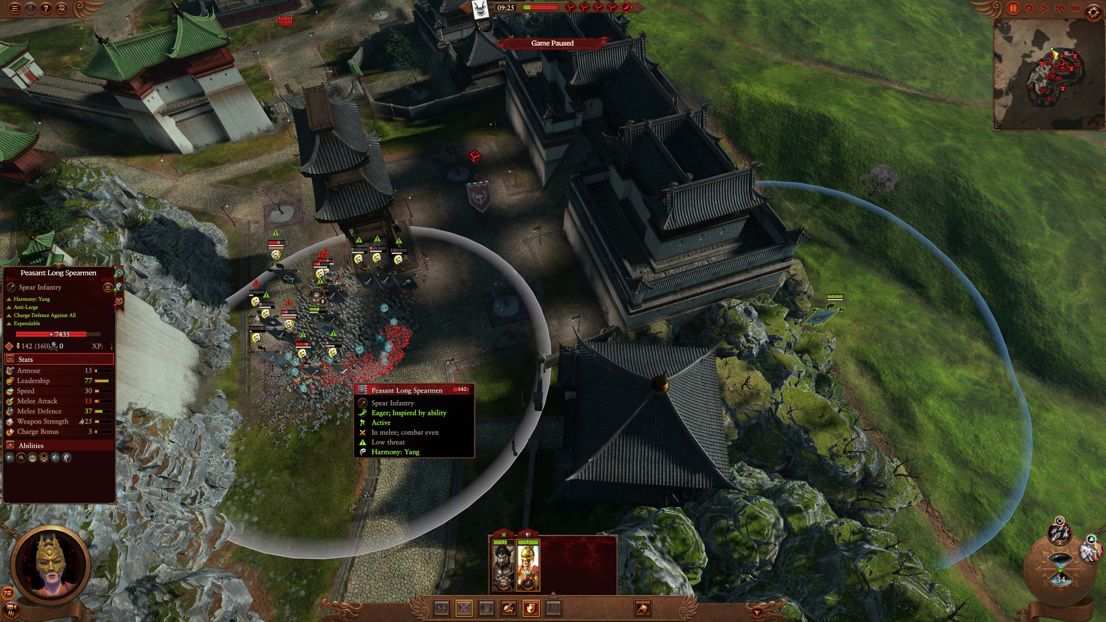 Total War: WARHAMMER III Zhao Ming Gameplay Basic - Skills - Strategy - E446202