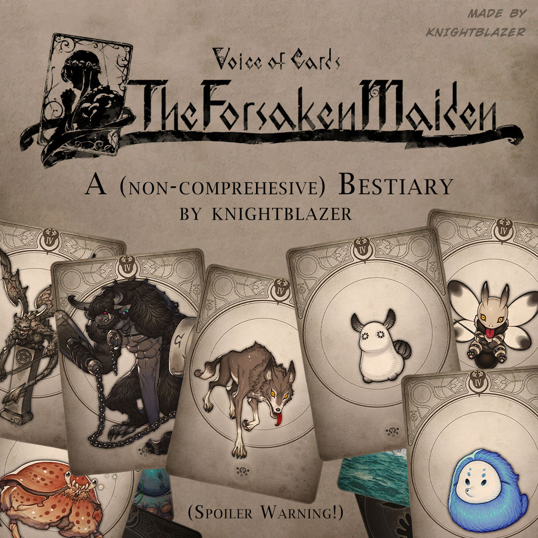 Voice of Cards: The Forsaken Maiden Achievements & Walkthrough + All Monster Location - Starting Notes - 477D1AC