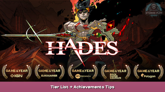 Hades Tier List + Achievements Tips 1 - steamsplay.com