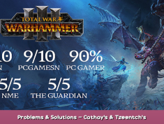 Total War: WARHAMMER III Problems & Solutions – Cathay’s & Tzeentch’s Campaigns + Faction 1 - steamsplay.com
