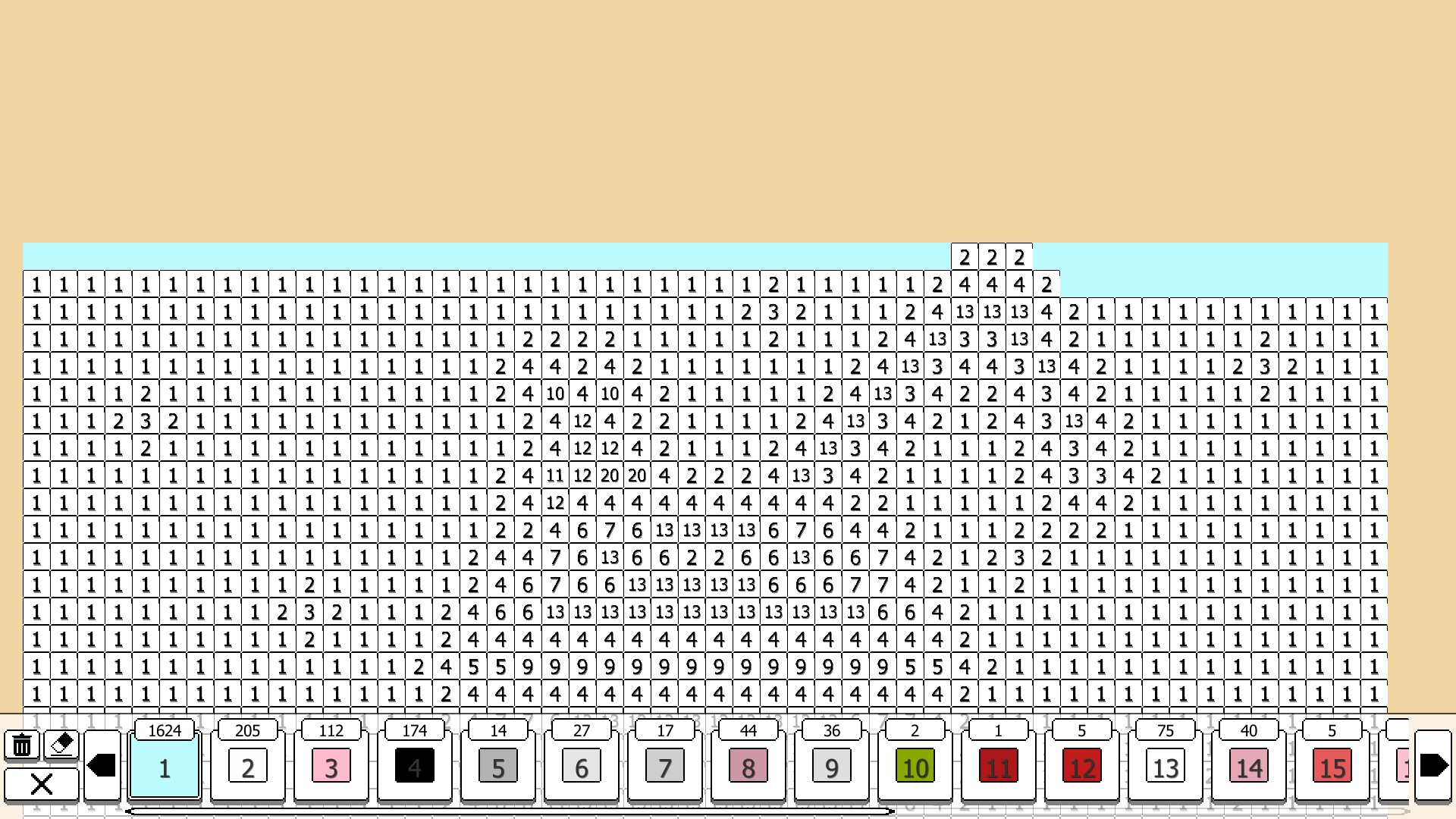 Coloring Pixels Tips & Trick Gameplay - The Line Method - 7D02C34