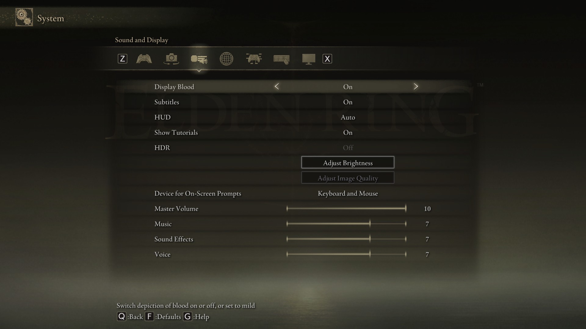 ELDEN RING Button Prompts On MnK Fix - Fix - FF713CE