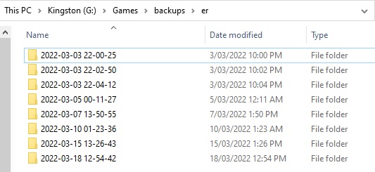 ELDEN RING How to backup save data at game launch - Batch File - B5C6075