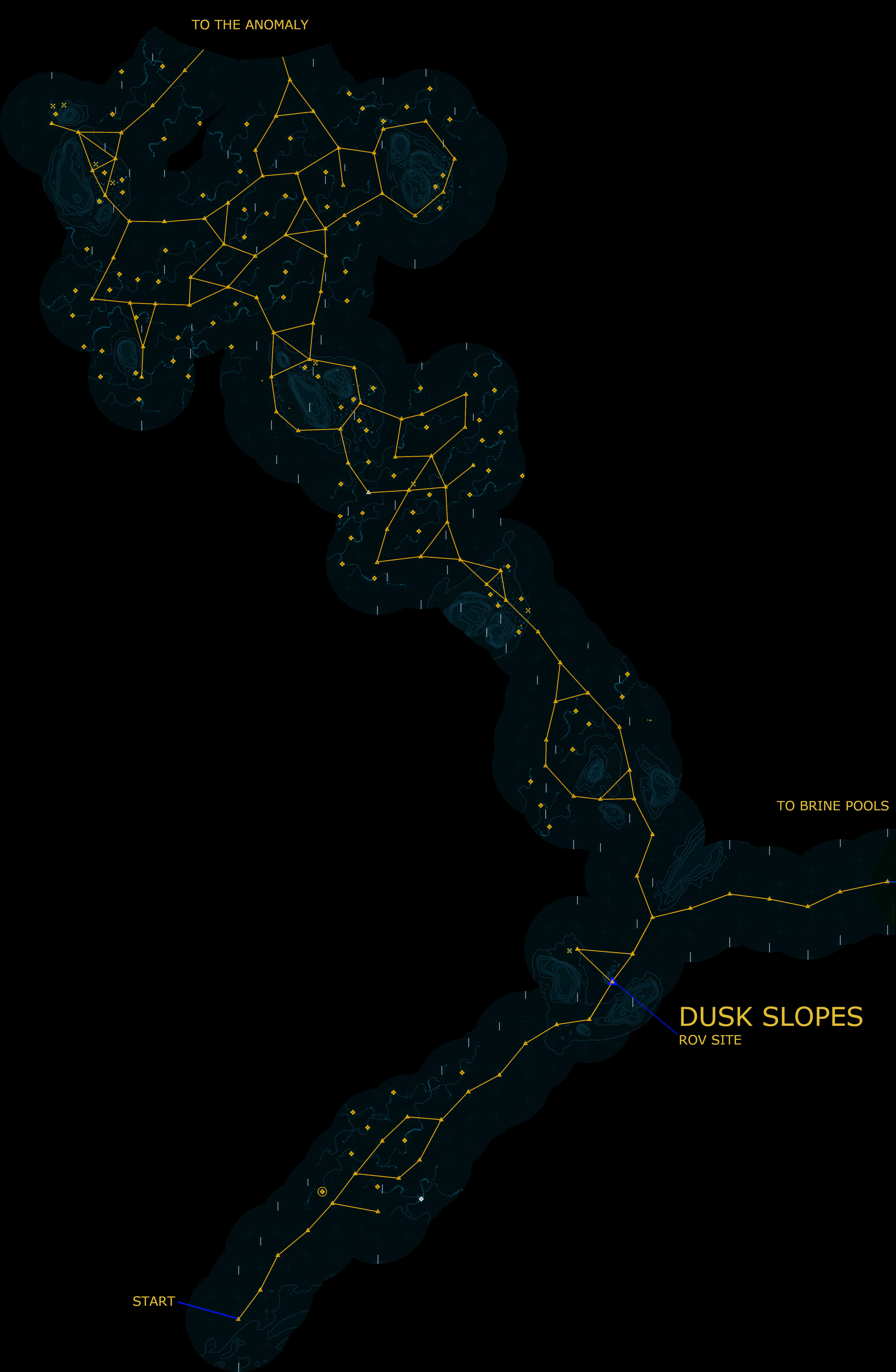 In Other Waters Provides the detailed complete maps - 4. Dusk Slopes - DF19566