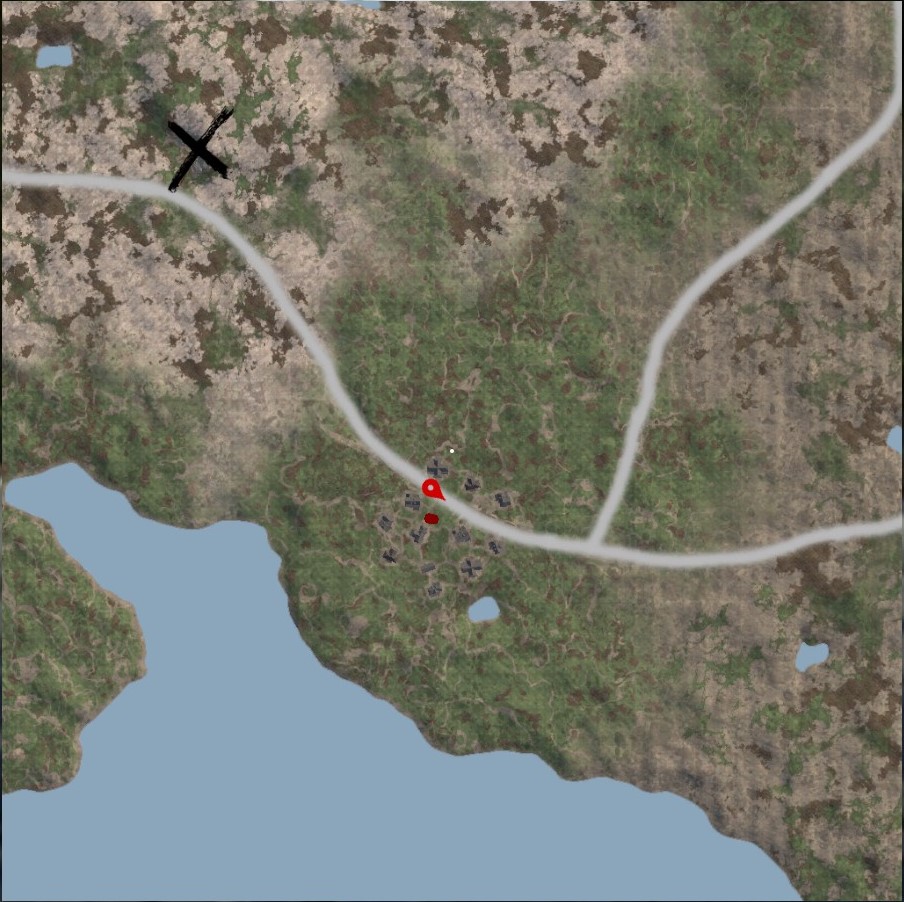 The Infected V12 Truck Locations - Village 6 - BF03742