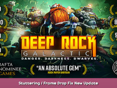 Deep Rock Galactic Stuttering / Frame Drop Fix New Update 1 - steamsplay.com